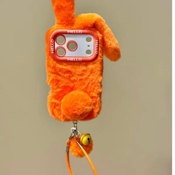 Cute Rabbit Phone Case for iPhone 11/12/12pro/12pro max/13/13pro/13pro max/14/14pro/14plus/14pro max/15/15pro/15plus/15pro max/16/16pro/16pro max/17/17pro/17pro max/17air PN7289