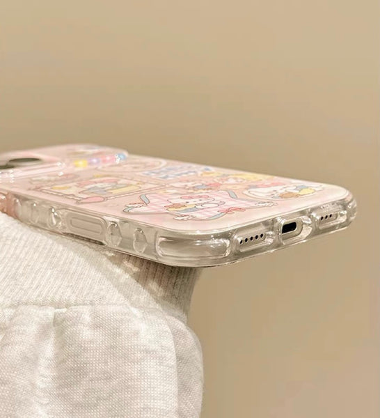 Pretty Phone Case for iPhone 13/14/14pro/14pro max/15/15pro/15pro max/16/16pro/16pro max/17/17pro/17pro max/ PN7283