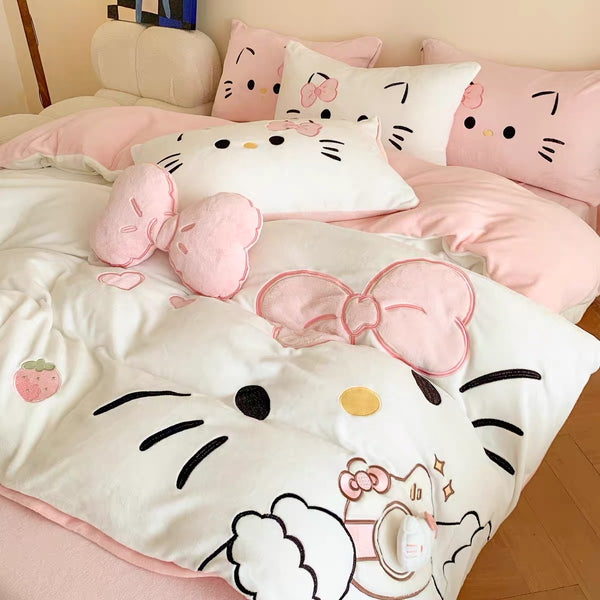 Lovely Kitty Bedding Set PN7177