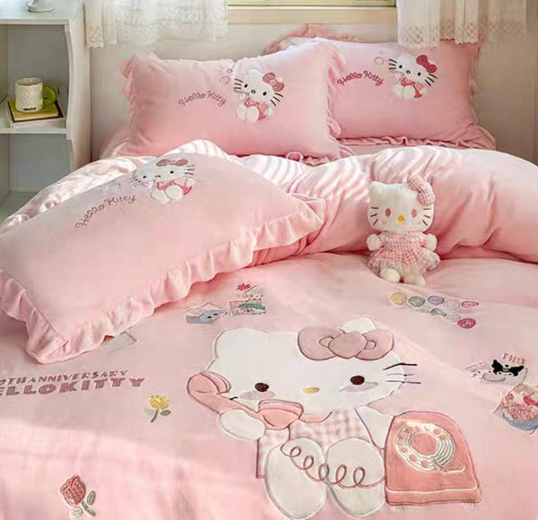 Lovely Kitty Bedding Set PN7317