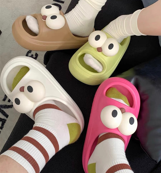 Cute Big Eyes Slippers PN7213