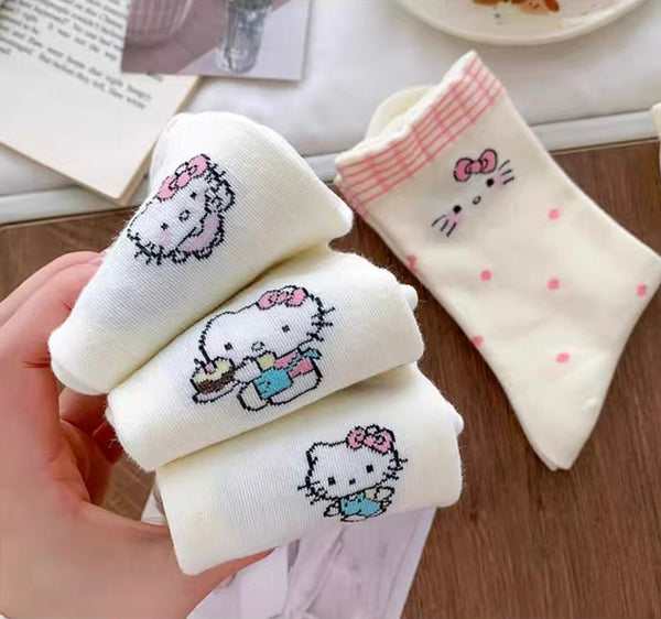 Kawaii Kitty Socks PN7147
