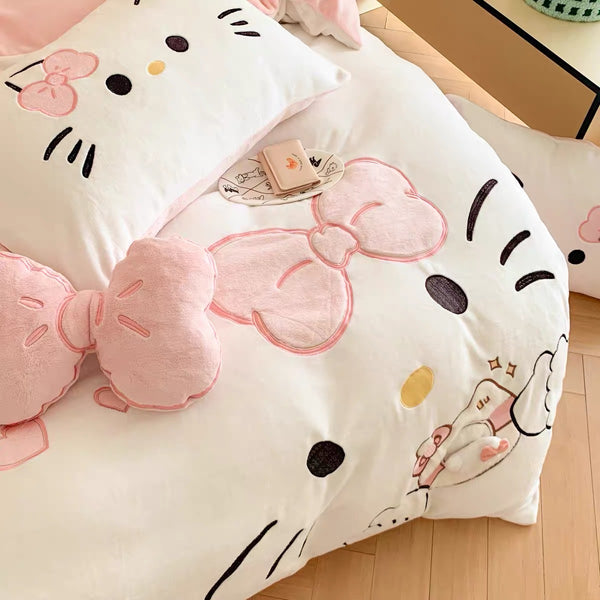 Lovely Kitty Bedding Set PN7177