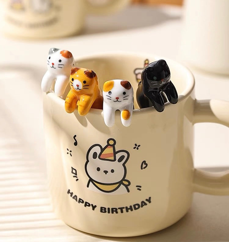Cute Cat Spoon PN7126