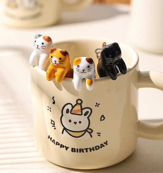 Cute Cat Spoon PN7126