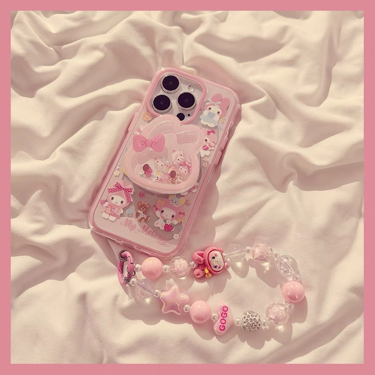Kawaii Phone Case for iPhone 13/13pro/13pro max/14/14pro/14pro max/15/15pro/15pro max/16/16pro/16pro max/17/17pro/17pro max/ PN7267