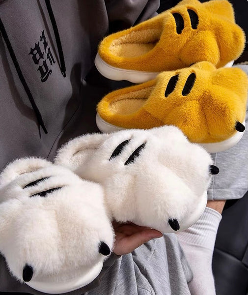 Cute Paw Winter Slippers PN7306