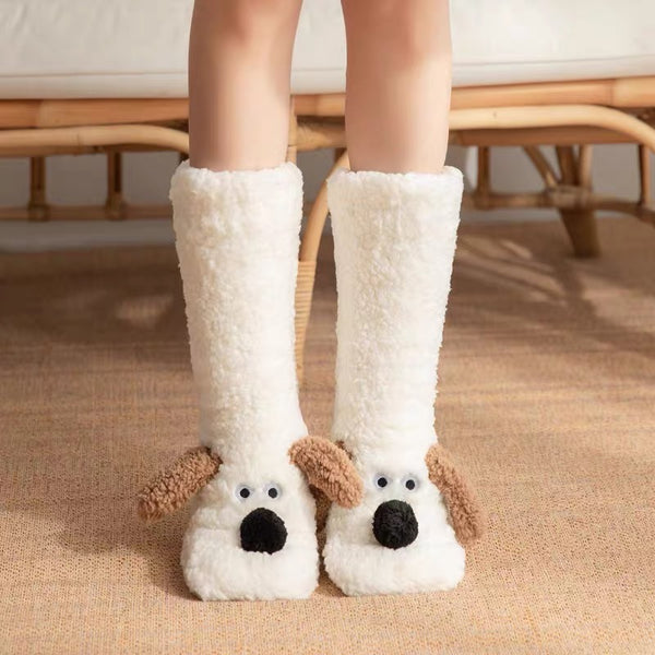 Kawaii Dog Floor Socks PN7310