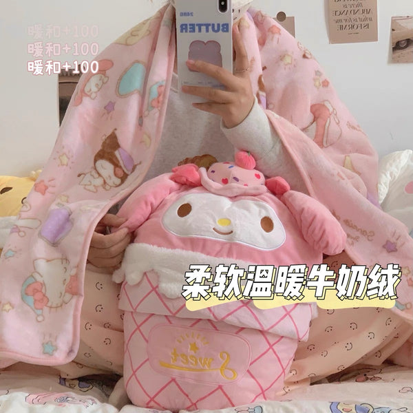 Cute Soft Pillow And Blanket PN7225