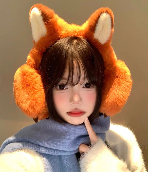 Kawaii Fox Earmuffs PN7288