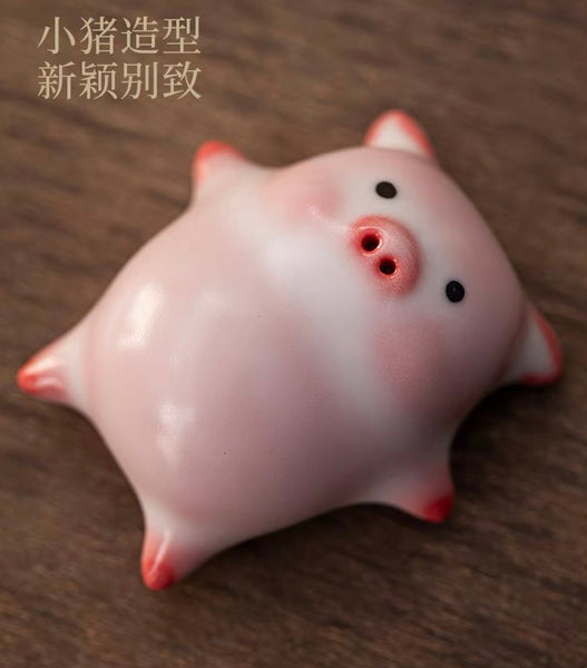 Kawaii Pig Bottle And Coaster PN7137