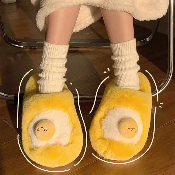 Cute Egg Winter Slippers PN7162
