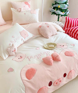 Cute Pig Bedding Set PN6619