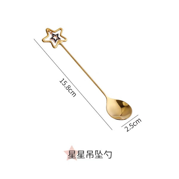 Heart Star Spoons And Forks PN7188