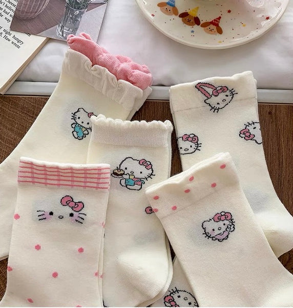 Kawaii Kitty Socks PN7147
