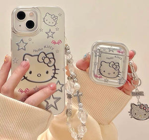 Kawaii Kitty Phone Case for iPhone 11/12/12pro/12pro max/13/13pro/13pro max/14/14 pro/14pro max PN6138