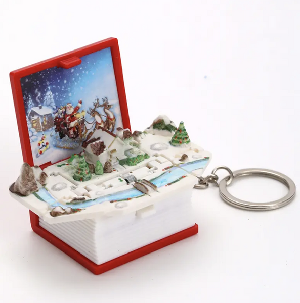 Kawaii 3D Christmas Key Chain PN5924