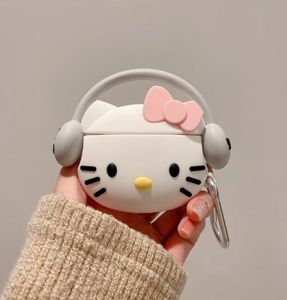 Cute Kitty Airpods Case For Iphone PN6467