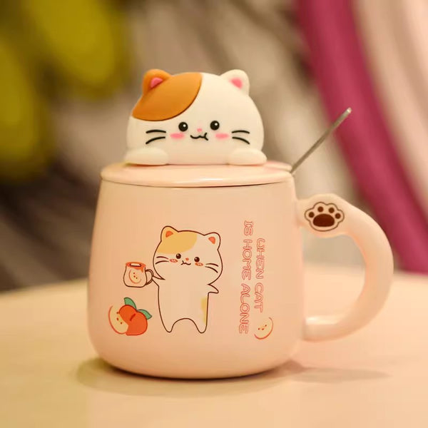 Lovely Cat Ceramic Mugs PN6551