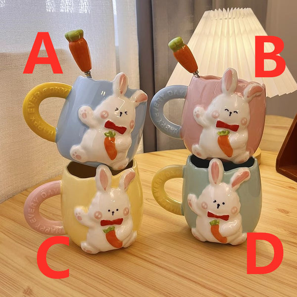 Cute Rabbit Ceramic Mugs PN6194
