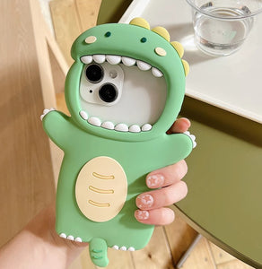 Cute Dinosaur Phone Case for iphone 11/11pro/11pro max/12/12mini/12pro Pennycrafts Cute Dinosaur Phone Case for iphone 11/11pro/11pro max/12/12mini/12pro Pennycrafts