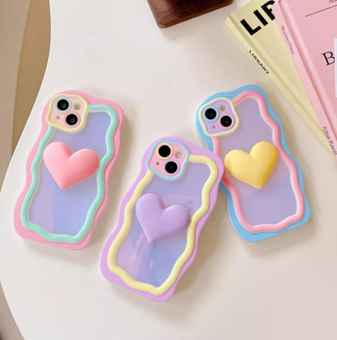 Sweet Heart Phone Case for iphone 11/11pro/11pro max/12/12mini/12pro/12pro max/13/13pro/13pro max/14/14plus/14pro/14pro max PN6177