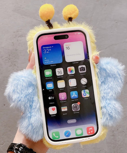 Lovely Bee Phone Case for iphone 11/11pro/11pro max/12/12mini/12pro/12pro max/13/13pro/13pro max/14/14plus/14pro/14pro max/15/15pro/15pro max PN6276