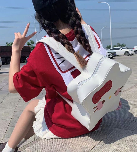 Cute Star Kitty Backpack PN6033
