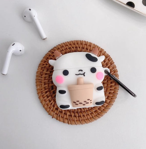 Lovely Cow Airpods Case For Iphone PN6110
