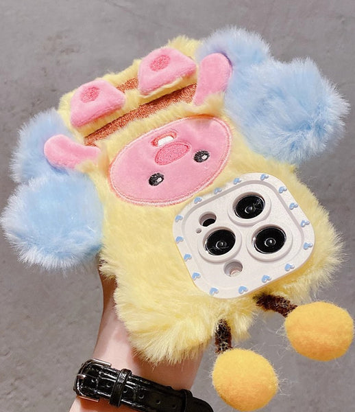 Lovely Bee Phone Case for iphone 11/11pro/11pro max/12/12mini/12pro/12pro max/13/13pro/13pro max/14/14plus/14pro/14pro max/15/15pro/15pro max PN6276