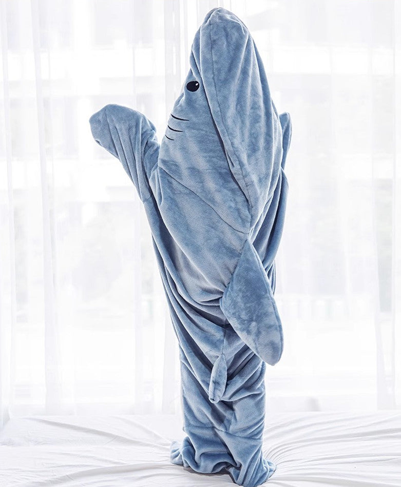 Cute Shark Shawl Blanket Sleeping Bag PN6213