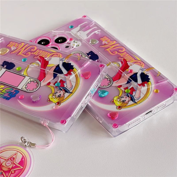 Cartoon Sailormoon Phone Case for iPhone 11/11pro/11pro max/12/12pro/12pro max/13/13pro/13pro max/14/14 pro/14 plus/14pro max PN5917