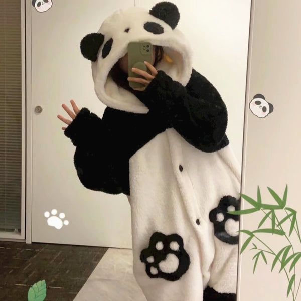 Lovely Panda Winter Pajamas PN6401