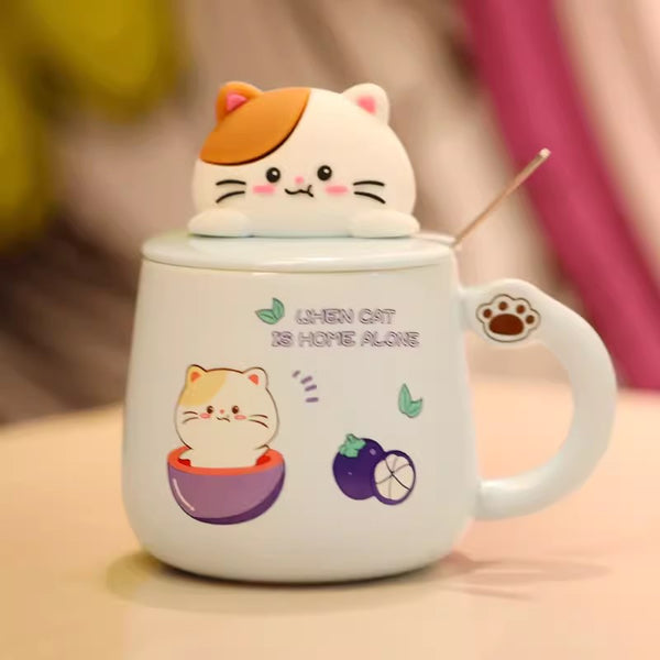 Lovely Cat Ceramic Mugs PN6551