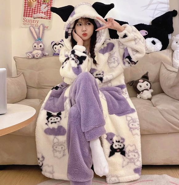 Fashion Anime Winter Pajamas Suits PN6263