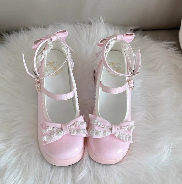 Lolita Bow-Tie Girls Shoes PN6535