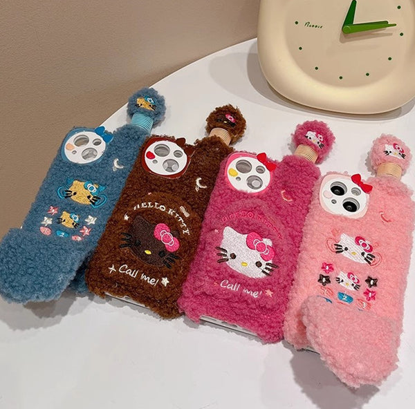 Kawaii Kitty Phone Case for iphone 11/11pro/11pro max/12/12mini/12pro/12pro max/13/13pro/13pro max/14/14plus/14pro/14pro max/15/15pro/15pro max PN6322