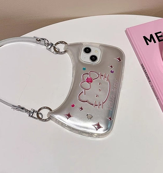 Fashion Kitty Phone Case for iphone 11/11pro/11pro max/12/12mini/12pro/12pro max/13/13pro/13pro max/14/14plus/14pro/14pro max PN6064