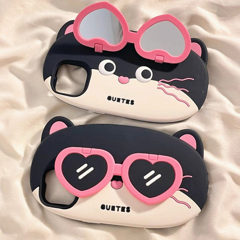 Cute Cat Phone Case for iphone 11/12/12pro/12pro max/13/13pro/13pro max/14/14pro/14pro max/15/15pro/15ultra/15plus/15pro max PN6688