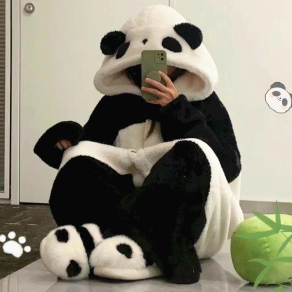 Lovely Panda Winter Pajamas PN6401
