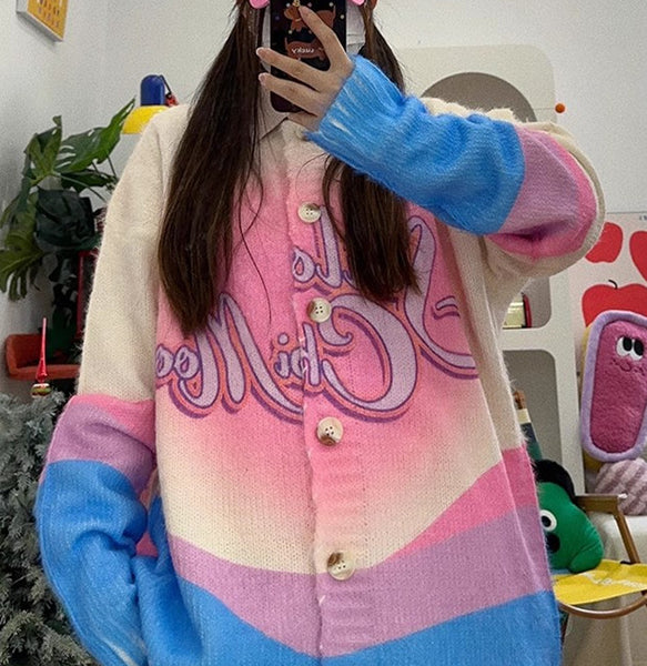 Fashion Sailormoon Oversize Sweater Coat PN6400