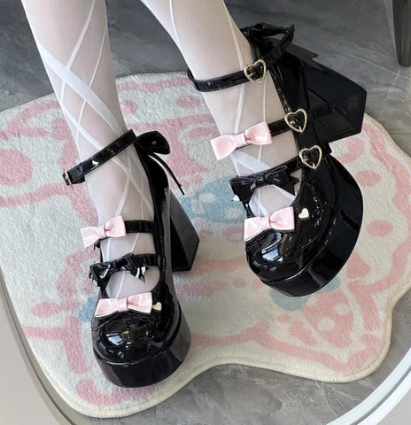 Lolita Bow-Tie Girls Shoes PN6687