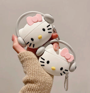 Cute Kitty Airpods Case For Iphone PN6467