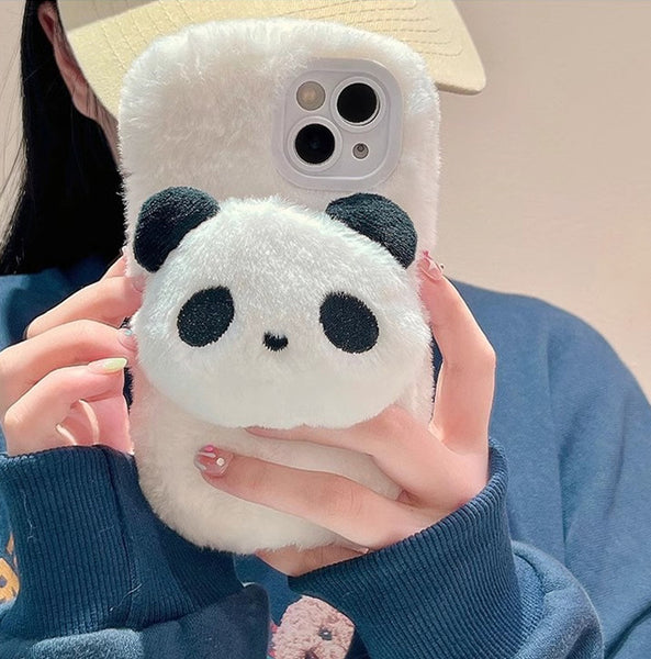 Kawaii Panda Phone Case for iphone 11/11pro/11pro max/12/12mini/12pro/12pro max/13/13pro/13pro max/14/14plus/14pro/14pro max/15/15pro/15pro max PN6506