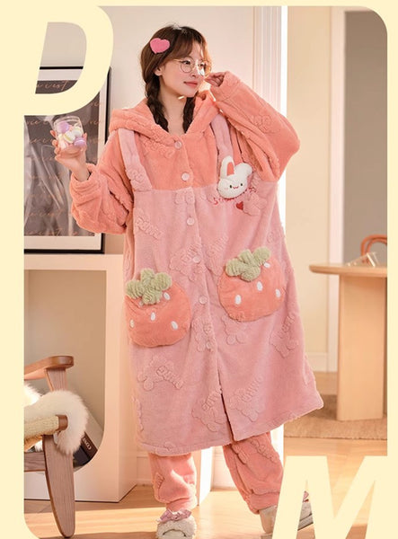 Pretty Girls Winter Pajamas Suits PN6239