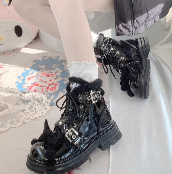 Fashion Bow-Tie Martin Boots PN6486