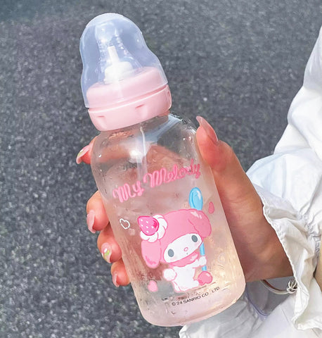 Cute Glass Water Bottle PN6667