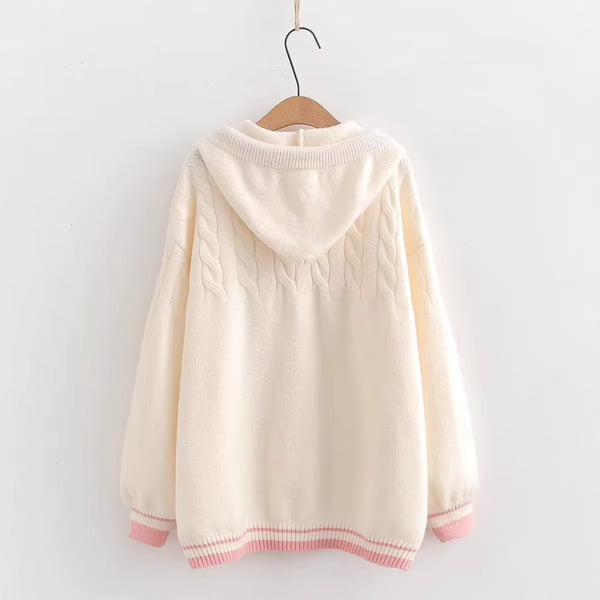 Fashion Heart Sweater Coat PN6270