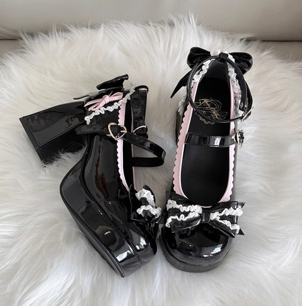 Lolita Bow-Tie Girls Shoes PN6535