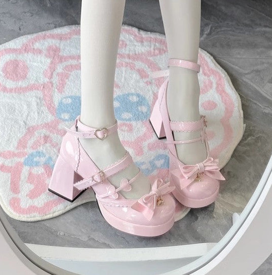 Fashion Bow-Tie Girls Shoes PN6602